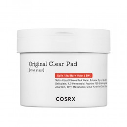 Пэды очищающие для лица с ВНА-кислотой 70шт | Cosrx One Step Original Clear Pad 135ml