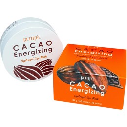 Тонизирующие гидрогелевые патчи с какао | PETITFEE CACAO ENERGIZING HYDROGEL EYE PATCH 84ГР