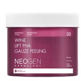  Пилинг-пэды с вином 30шт |NEOGEN Dermalogy Wine Lift PHA Gauze Peeling, 30ea 