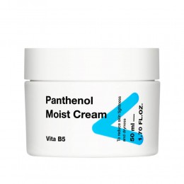 Крем для лица интенсивно увлажняющий с пантенолом | Tiam Panthenol Moist Cream 50мл