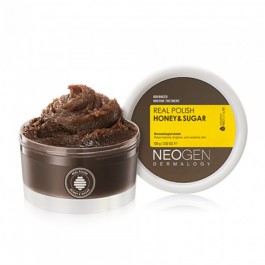 Маска-скраб для лица с черным сахаром и медом | Neogen Dermalogy Real Polish Honey & Sugar 100g