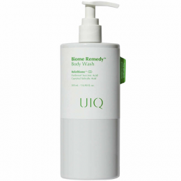 UIQ мягкий обновляющий гель для душа с пробиотиками и LHA-кислотой | Biome Remedy Body Wash 500 мл
