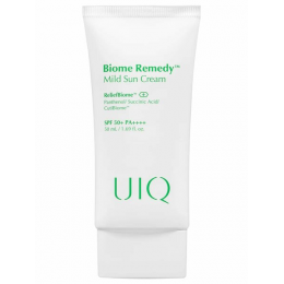 UIQ Успокаивающий крем против фотостарения | Biome Remedy mild sun cream (Physical Sunscreen) 50 мл