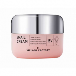 Крем для лица с улиточным муцином 50мл |VILLAGE 11 FACTORY Snail Cream 