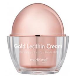 Meditime  Gold Lecithin Cream 50гр| Омолаживающий лифтинг-крем с лецитином и золотом