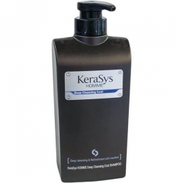 KeraSys Шампунь для волос мужской «освежающий» | Homme deep cleansing cool, 550мл