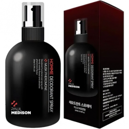 PAUL MEDISON Homme Deodorant Spray Musk Pheromone| Мужской дезодорант с ароматом мускуса и феромонов 200мл