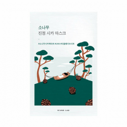 Маска успокаивающая с экстрактами сосны и центеллы | Round Lab Pine Calming Cica Mask Sheet 27ml