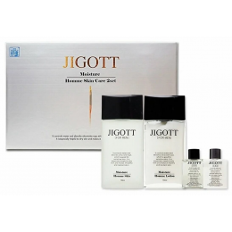  Мужской набор (увлажняющие средства для лица) |Jigott Moisture Homme Skin Care 2 Set 